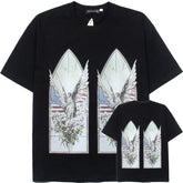 WHO DECIDES WAR Angel Graphic T-Shirt Unisex Oversized Streetwear Cotton Tee