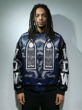 WHO DECIDES WAR Embroidered Varsity Jacket Unisex Oversized Streetwear Bomber Jacket