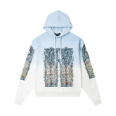 Who Decides War Gradient Cathedral Graphic Hoodie