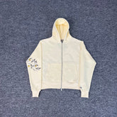 Derschutze Garden of Eden zip-up fleece sweatshirt jacket