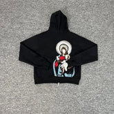 Derschutze awakening v2 Zip Up Zip-Up Jacket with Heavy Embroidery Hooded Sweatshirt