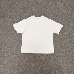 Derschutze Summer New Loose Crew Neck Short Sleeve T-Shirt, Unisex Casual Embroidered Print Top
