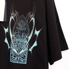 WHO DECIDES WAR Graphic T-Shirt Black Unisex Oversized Streetwear Cotton Tee