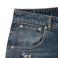 "garden of eden" indigo Denim