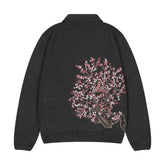 "blossom v2" polo zip Knit