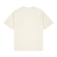 "aziza" waffle T Shirt ecru