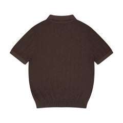 "aziza" polo Knit brown