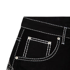 "yakuza" Jorts black 02