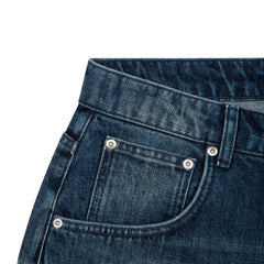"yakuza" indigo washed Jorts 01