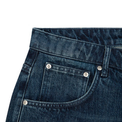 "yakuza" indigo washed Jorts 02
