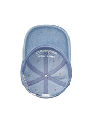 Color Denim Unstructured Ball Cap