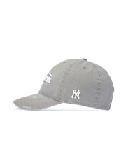 Vintage Damage Curve Logo Unstructured Ballcap