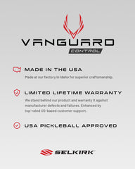 Selkirk VANGUARD Control - Pickleball Paddle