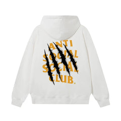 Anti Social Social Club Claw White Hoodie