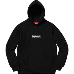 Supreme Bandana Box Logo Hooded Sweatshirt - Black