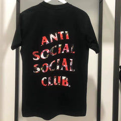 ASSC Black Tee – Flower Logo Print