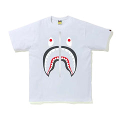 BAPE Shark Tee White Grey