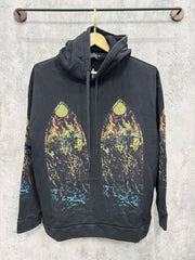WHO DECIDES WAR Gothic Graphic Hoodie Unisex Oversized Streetwear Pullover Sweatshirt