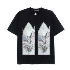 WHO DECIDES WAR Angel Graphic T-Shirt Unisex Oversized Streetwear Cotton Tee