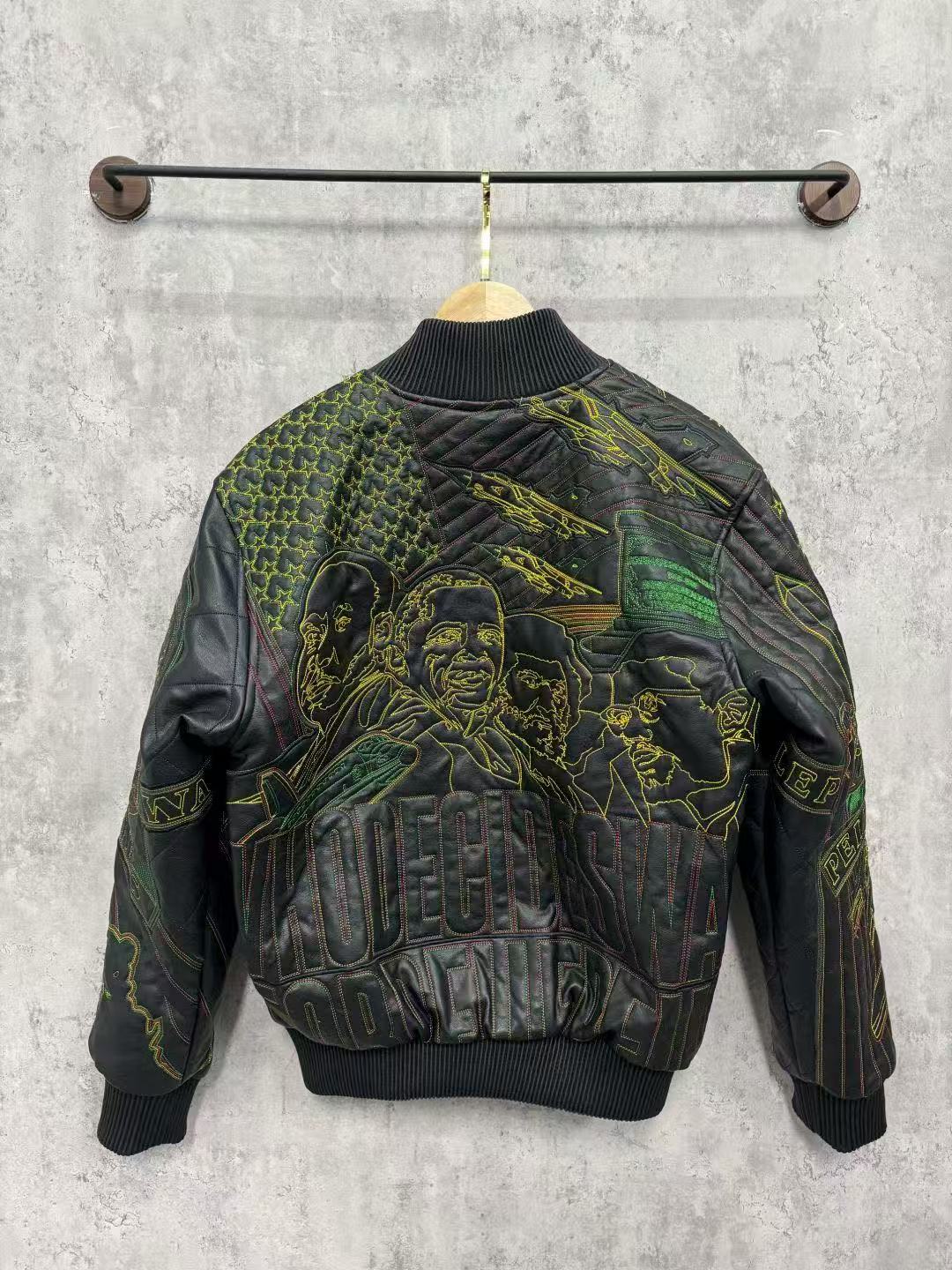 WHO DECIDES WAR Heavy Embroidered Bomber Jacket