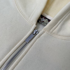 Derschutze Garden of Eden zip-up fleece sweatshirt jacket