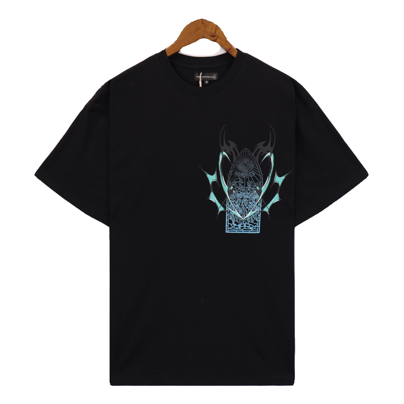 WHO DECIDES WAR Graphic T-Shirt Black Unisex Oversized Streetwear Cotton Tee
