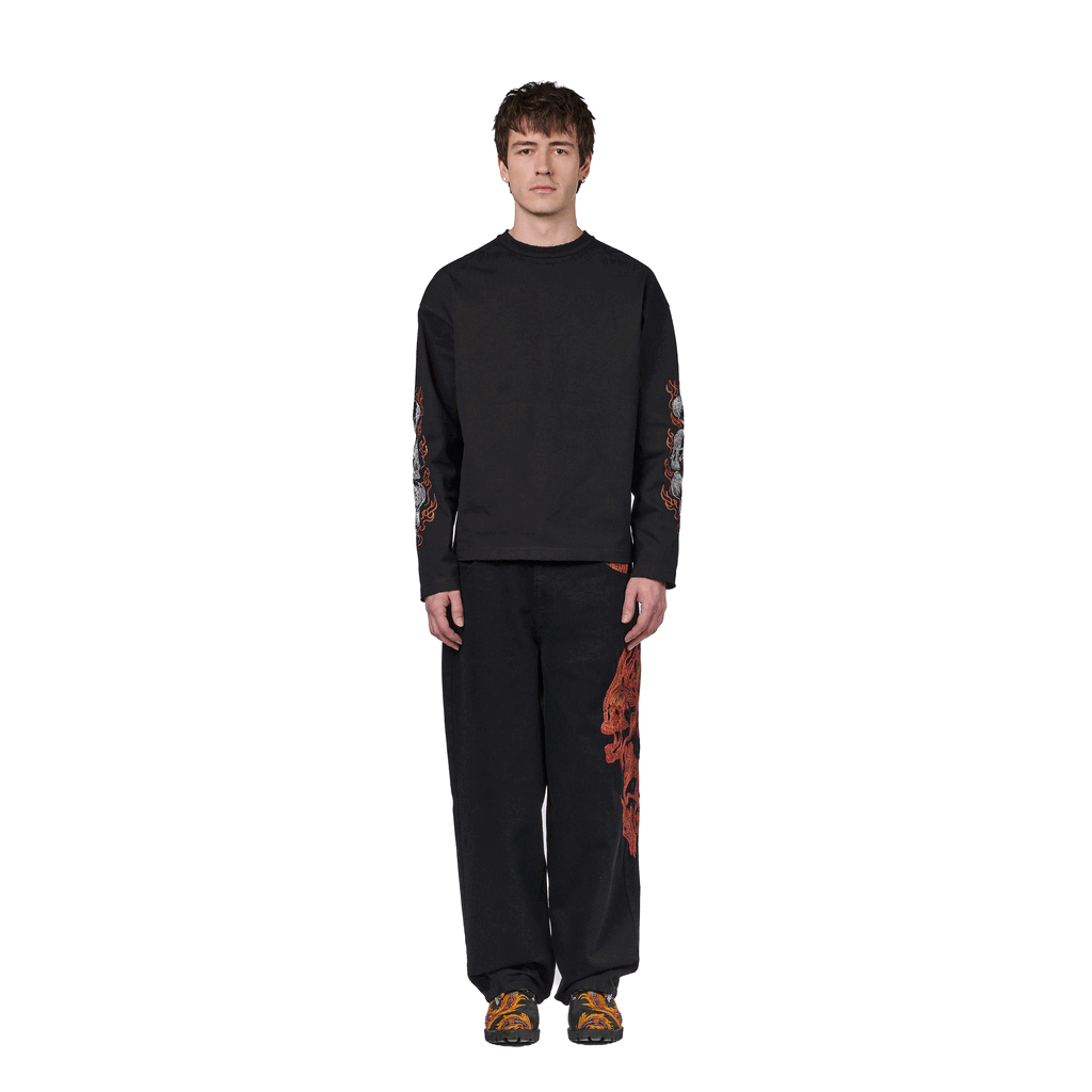 "hellboy" black Denim 01