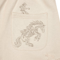 "western" Jogger beige