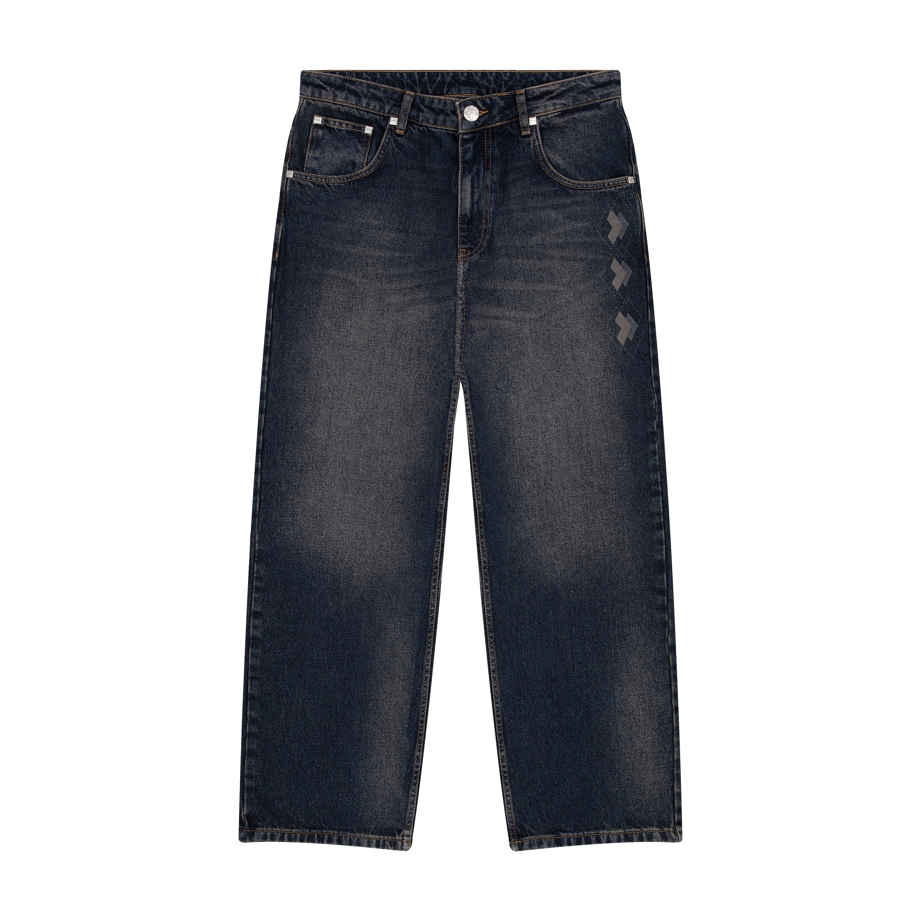 "on air" dark indigo Denim