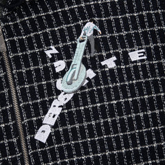 "on air" tweed Zip Up