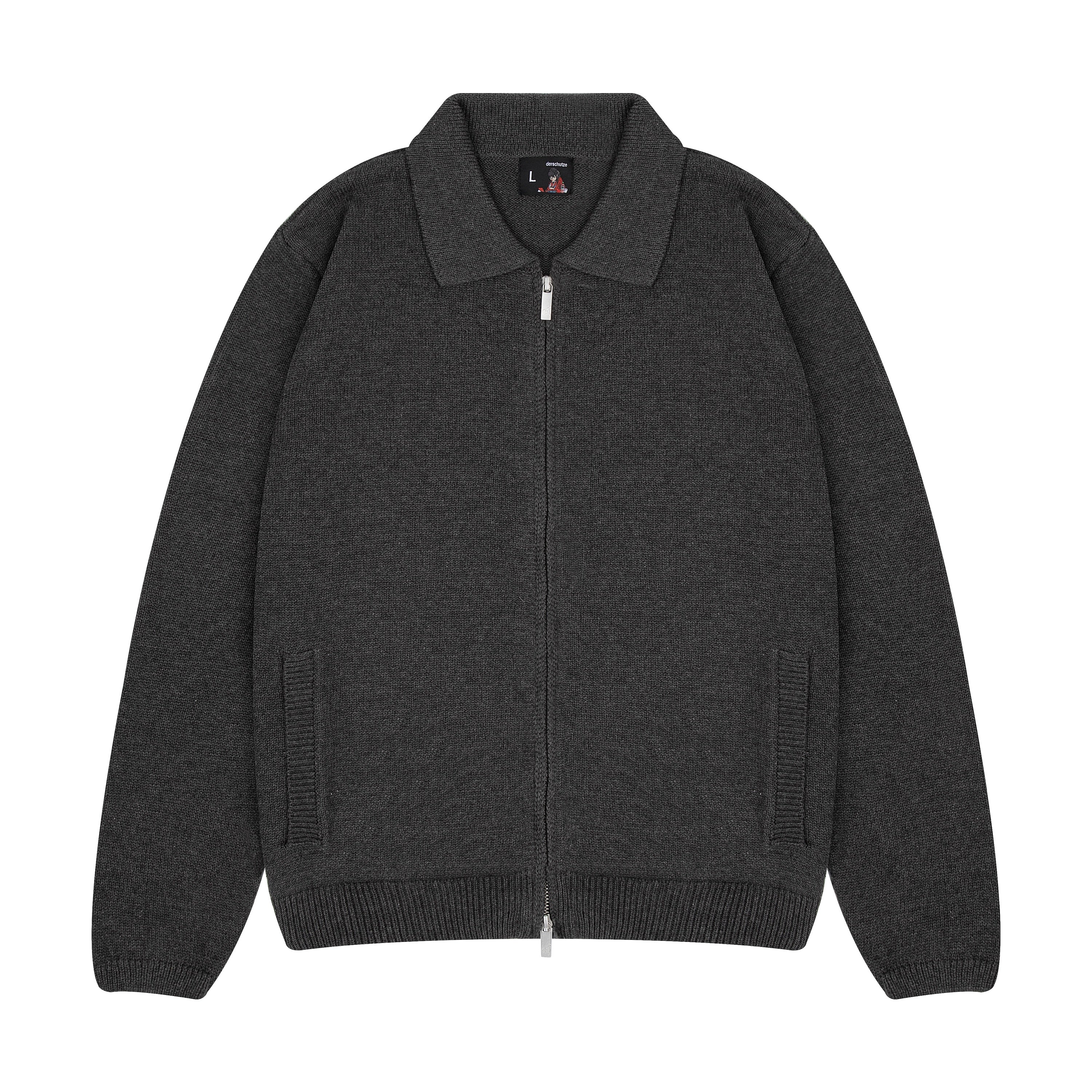 "blossom v2" polo zip Knit