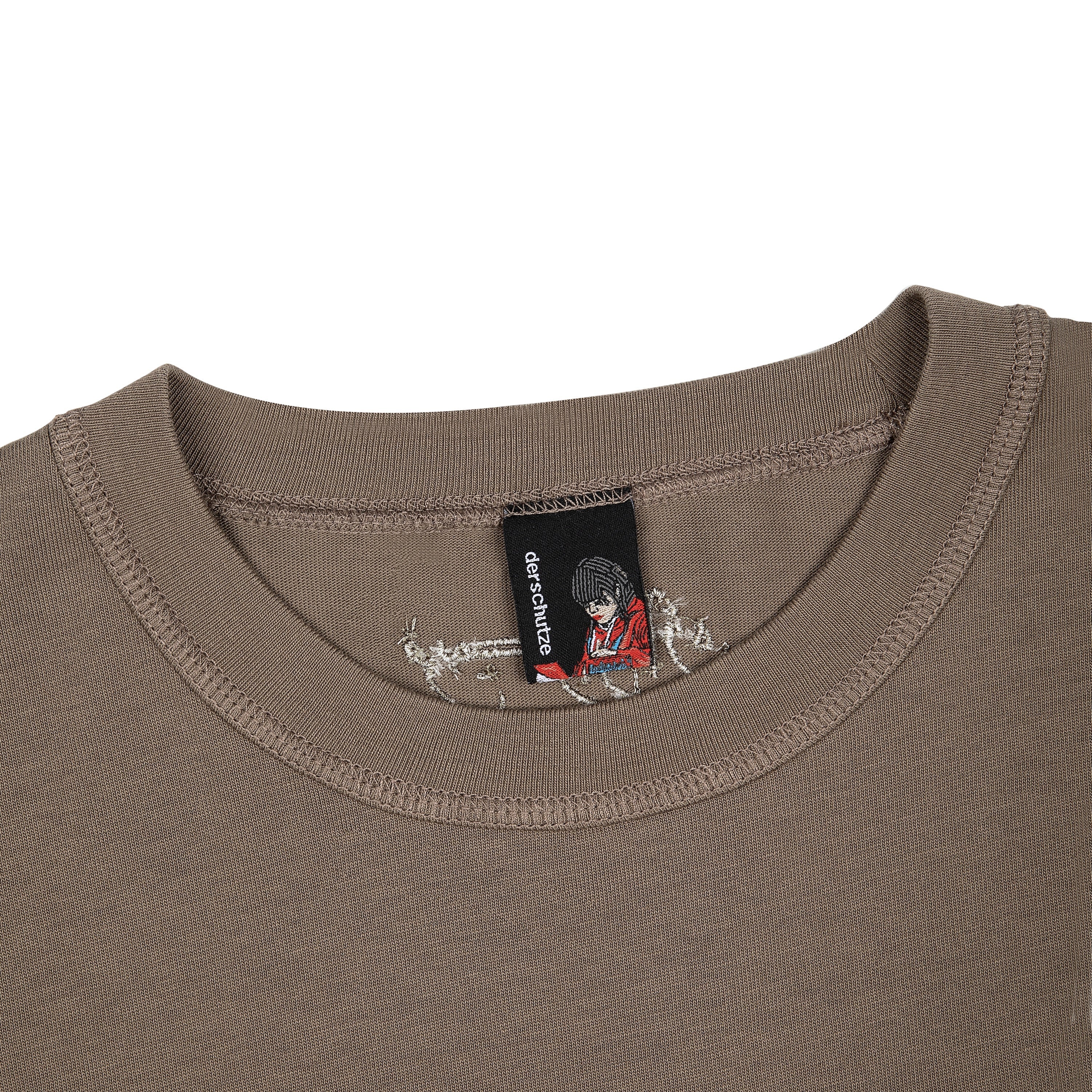 "aziza" T Shirt lightbrown