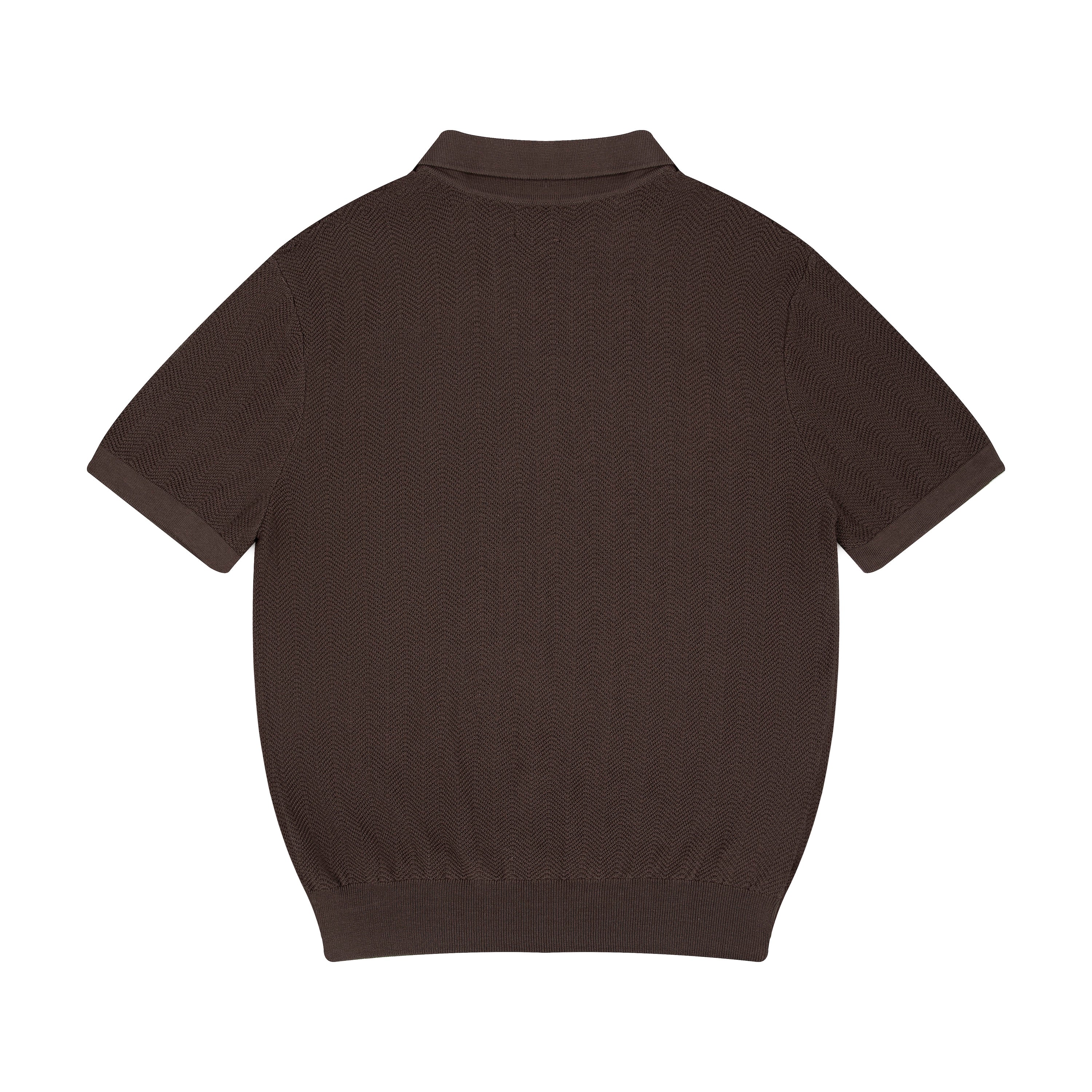 "aziza" polo Knit brown