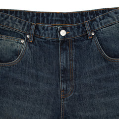 "yakuza" indigo washed Denim