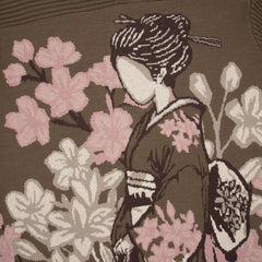"yakuza v2" knitted Jersey khaki