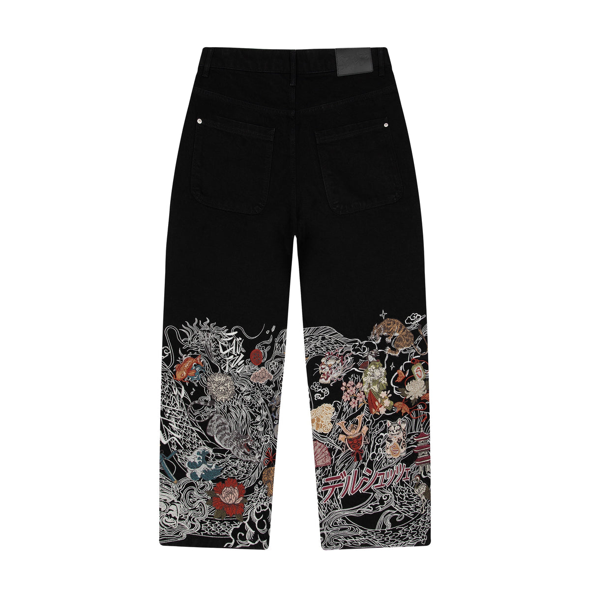 "yakuza" Denim black 02