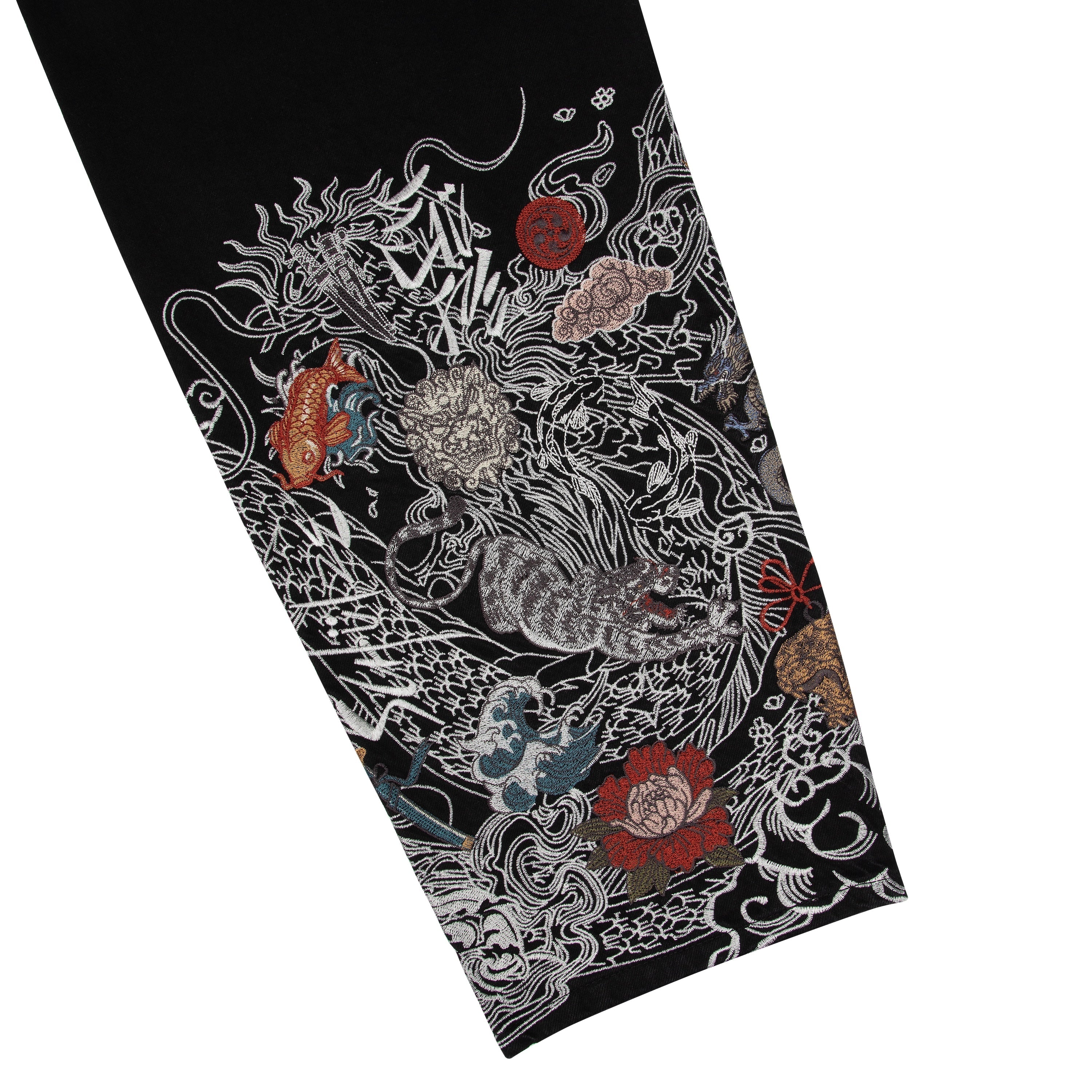 "yakuza" Denim black 02