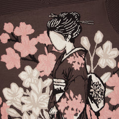 "yakuza v2" knitted Jersey brown