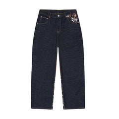 "yakuza" raw Denim blue