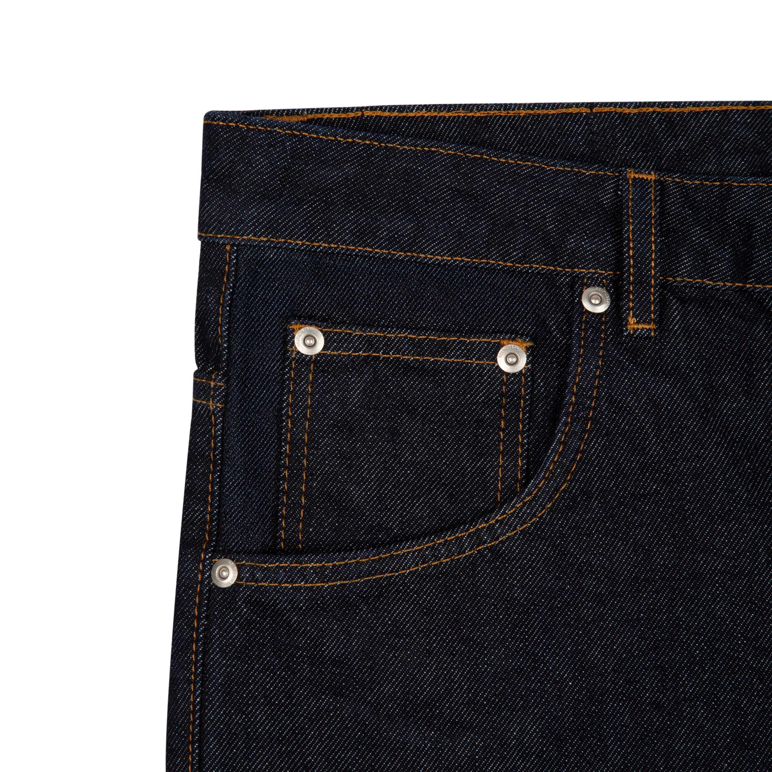 "kyoto" indigo raw Denim