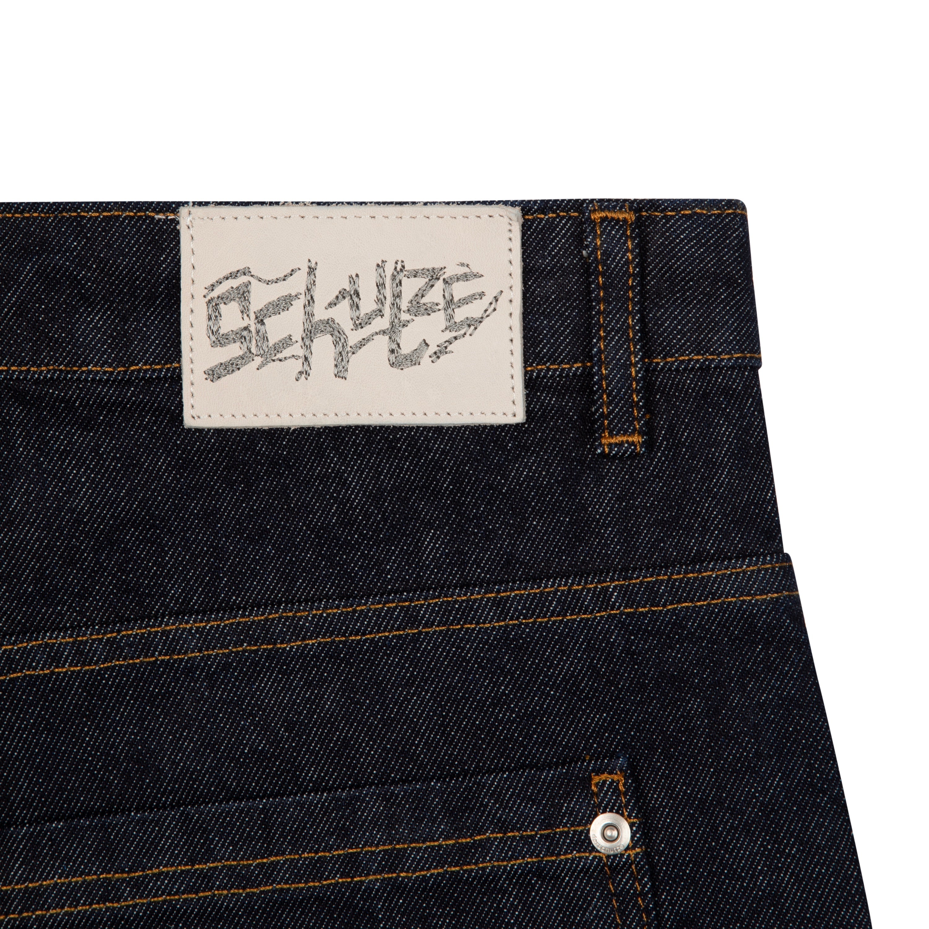 "kyoto" indigo raw Denim