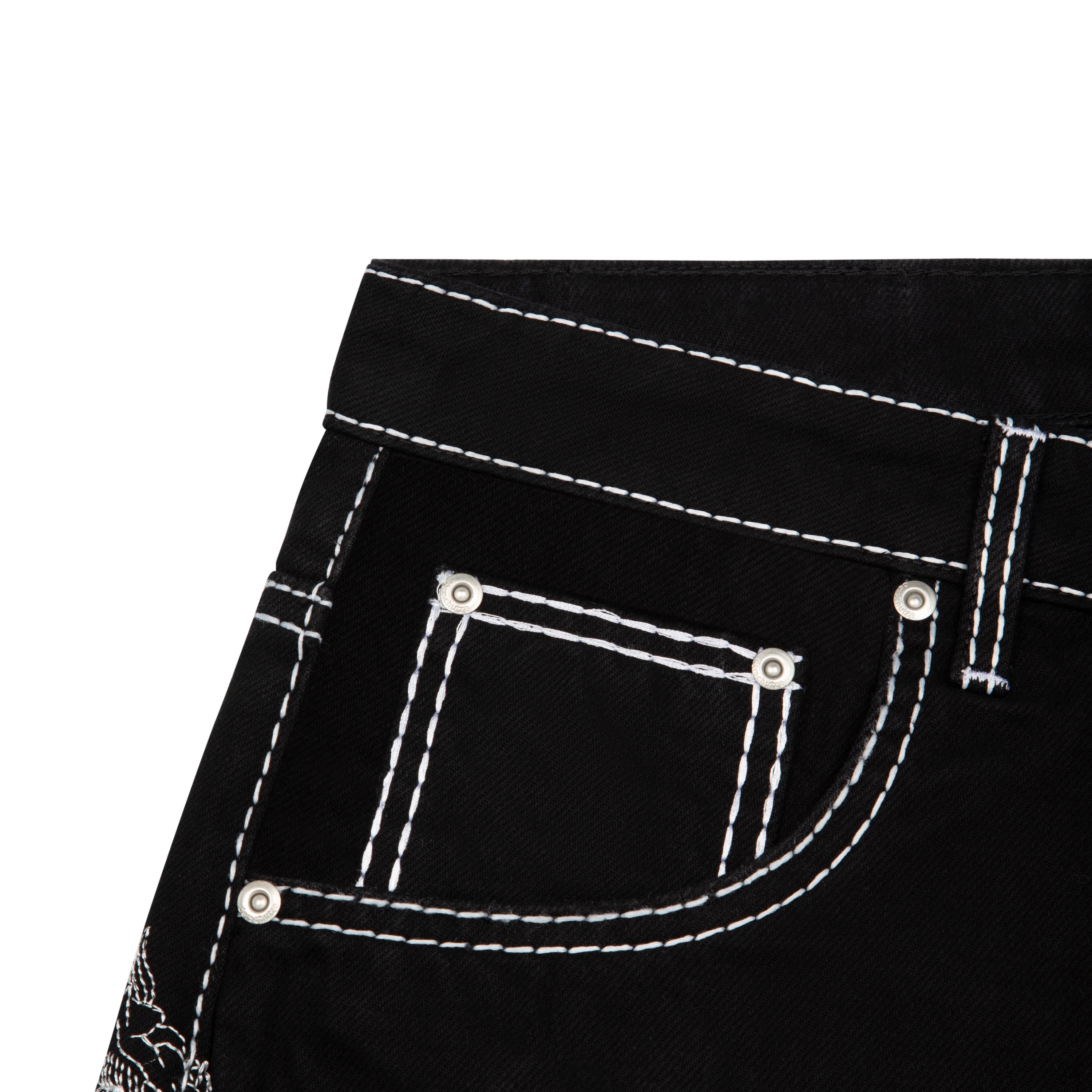"yakuza" Jorts black 02