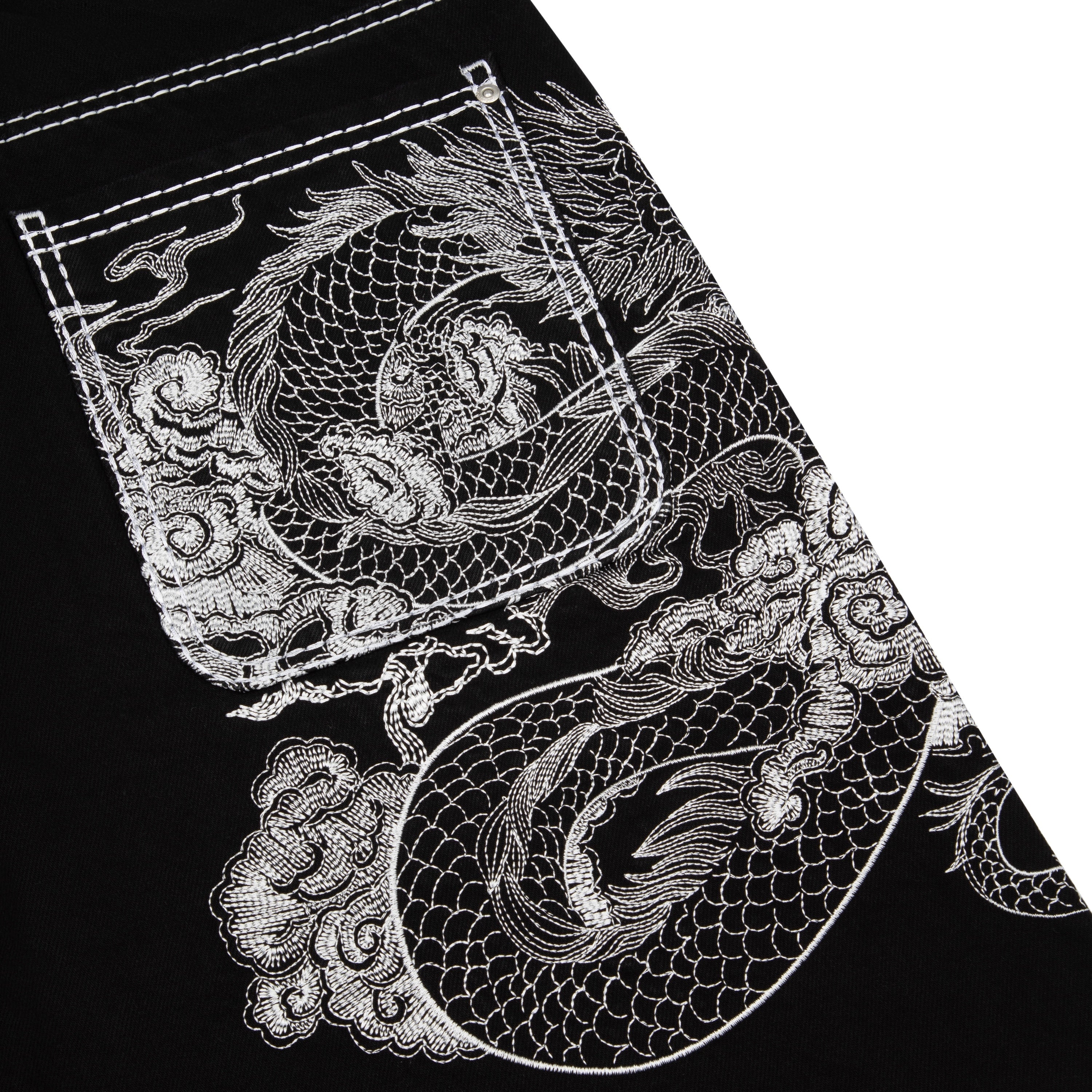 "yakuza" Jorts black 02