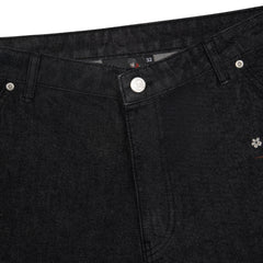 "yakuza" black raw Jorts