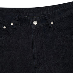 "yakuza" indigo raw Jorts 02