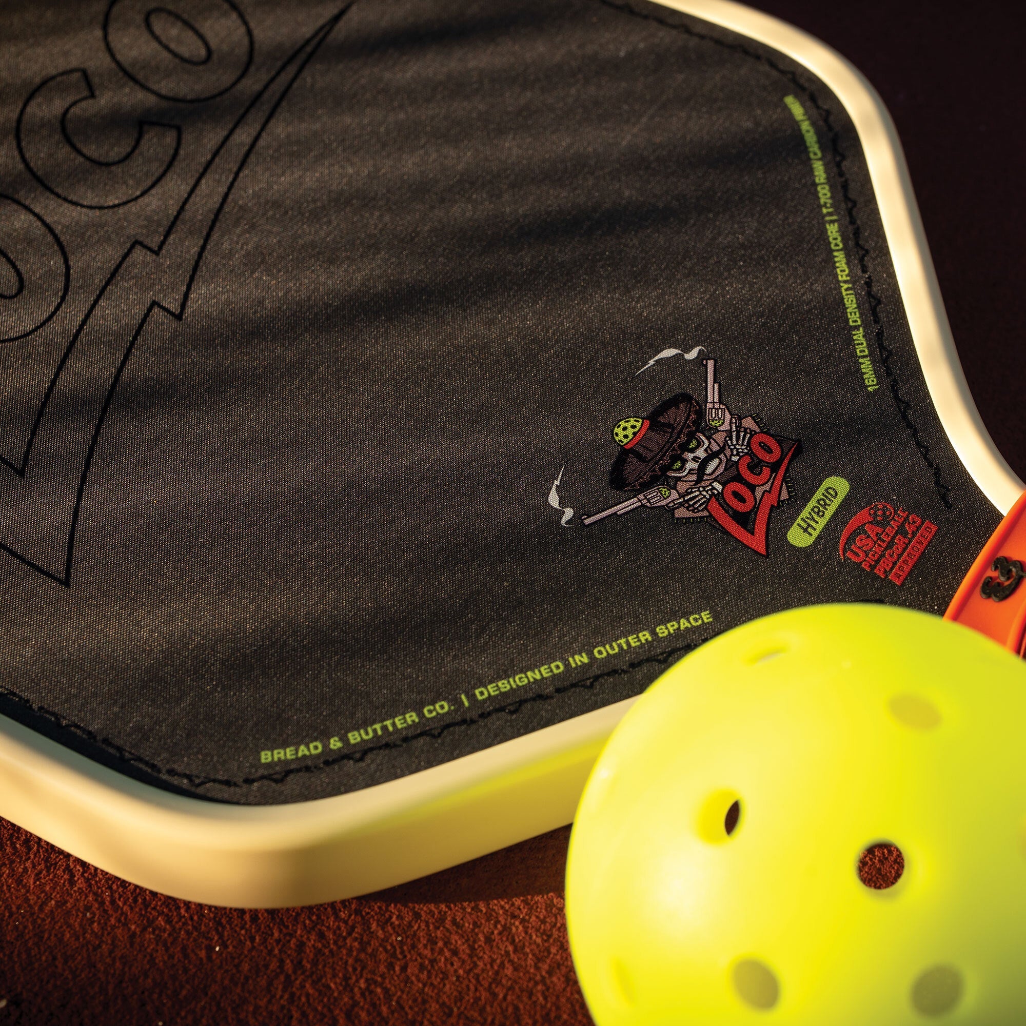 The Loco 16mm Pickleball Paddle- Hybrid