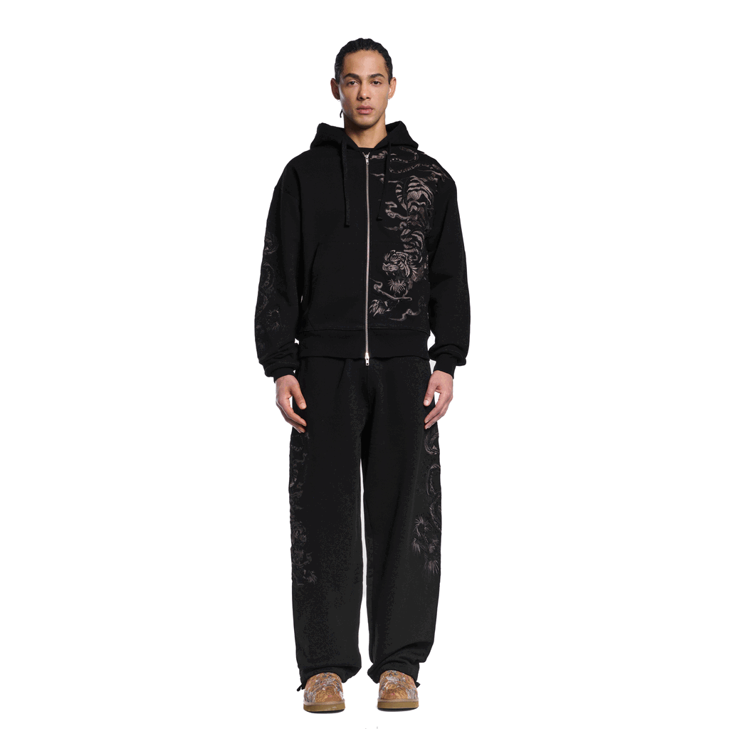"yakuza v3" Sweatpants black 01