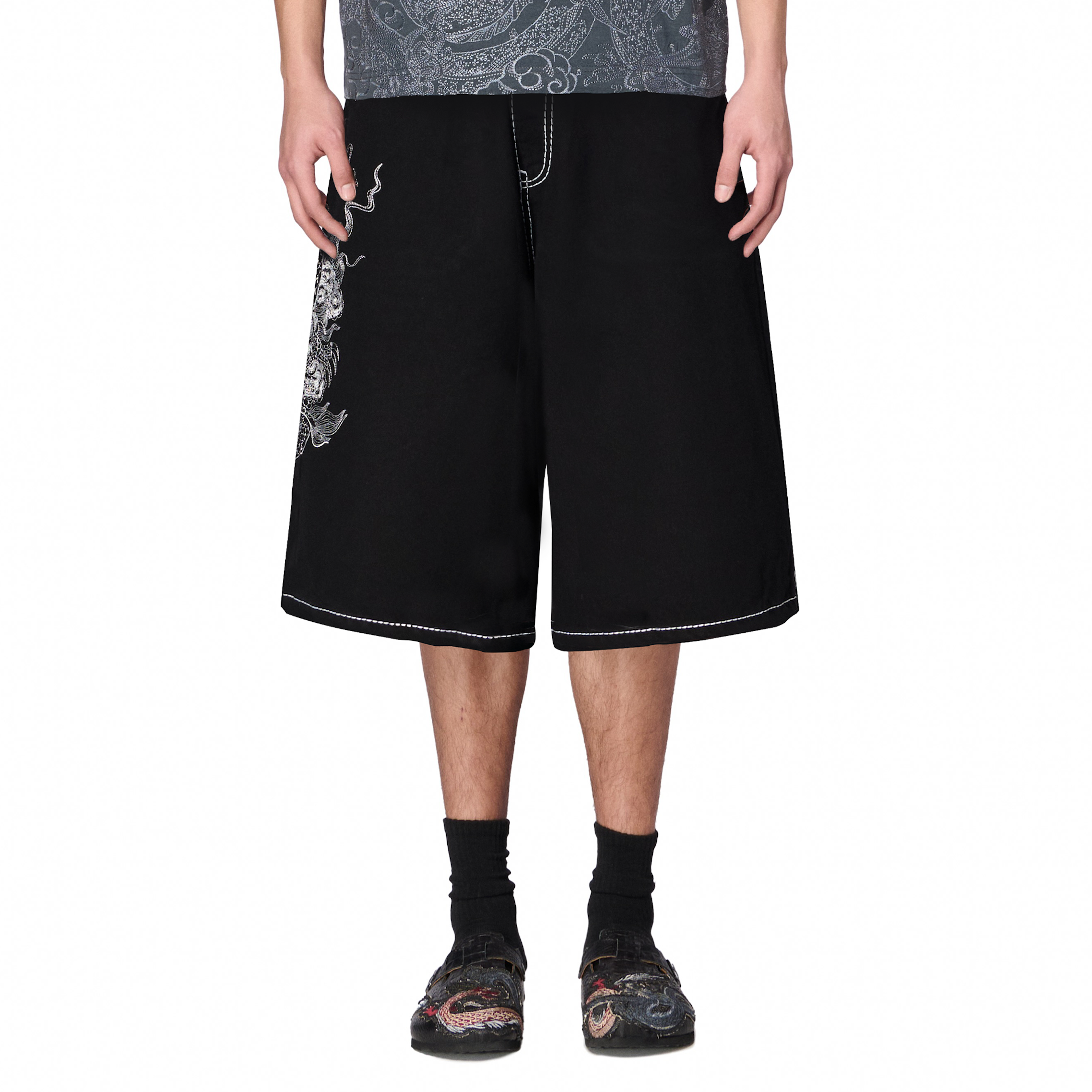 "yakuza" Jorts black 02