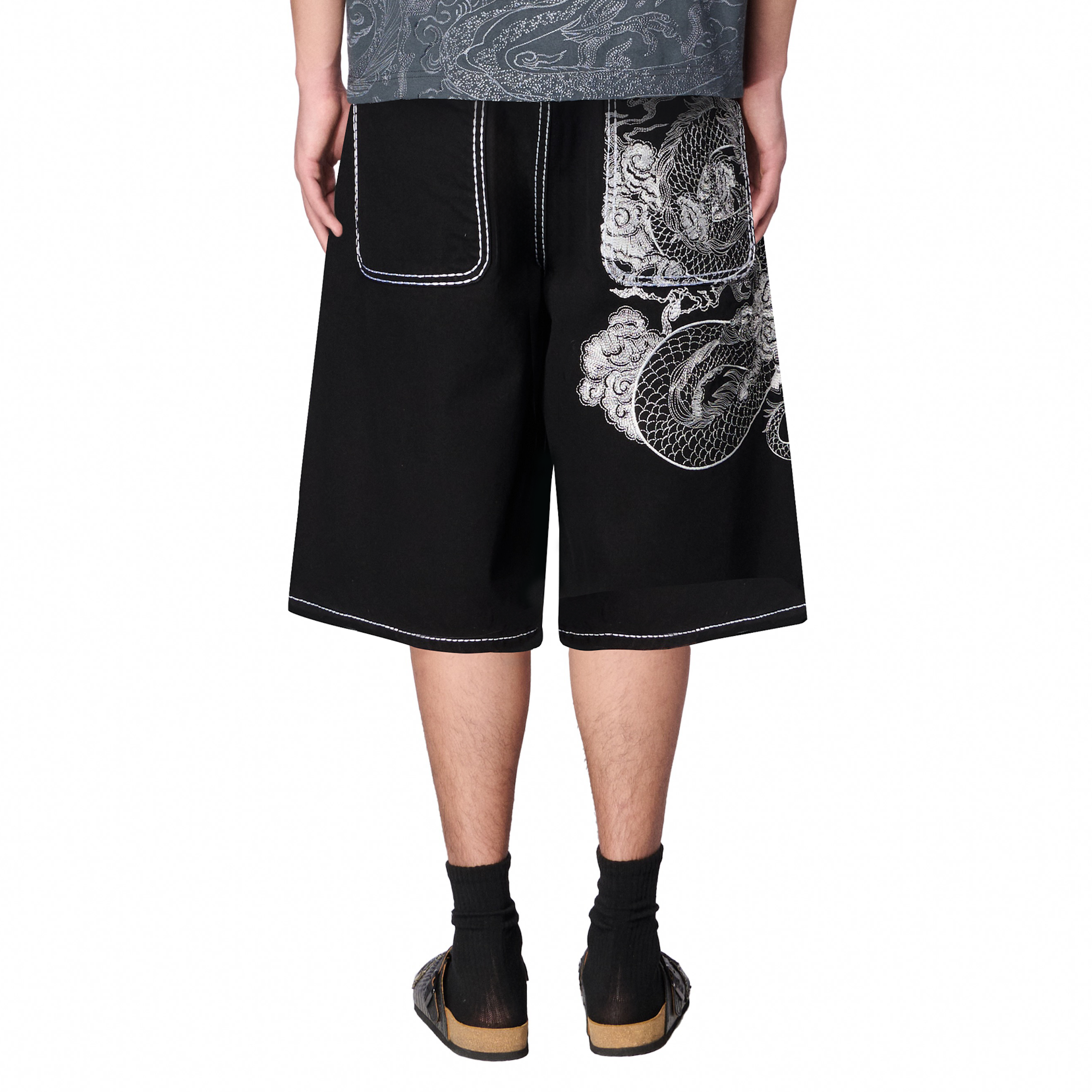 "yakuza" Jorts black 02