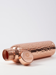 Hammered Pure Copper Water Bottle 950ml